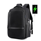 Mens Multifunction USB Charging Waterproof Backpack