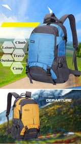 Waterproof Multi-function Nylon Backpack For Men