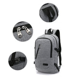 NIBESSER Anti Theft Business Laptop Backpack With USB Charging Port