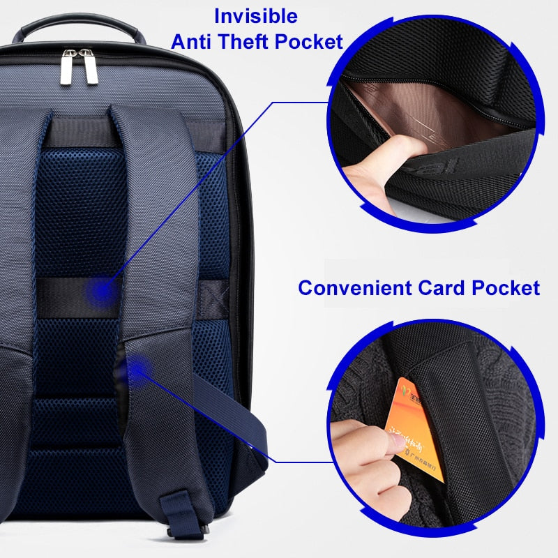 BOPAI Anti Theft Laptop Backpack for Men – Wolf Pack Bags