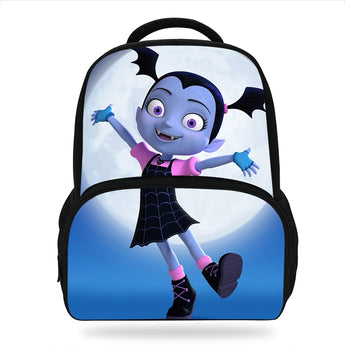 Cartoon Vampirina Teenage Girls School Bag