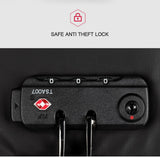 No Key Anti theft TSA Lock Fashion Men Backpacks