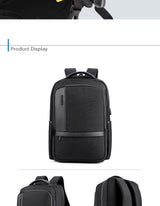 Mens Multifunction USB Charging Waterproof Backpack