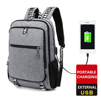 Arsmundi Multi-function 16 Inch USB Charging Laptop Backpacks
