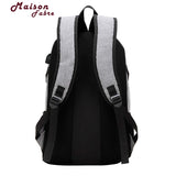 Anti Theft Lightweight Business Laptop Backpack With USB Charging Port