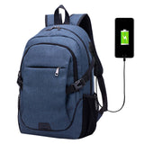 Anti Theft Lightweight Business Laptop Backpack With USB Charging Port