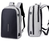 USB Charge Anti Theft Backpack