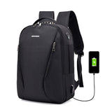 Obsine Anti Theft Backpack With Usb Charger