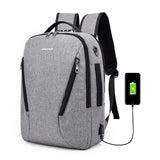 Obsine Anti Theft Backpack With Usb Charger