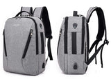 Obsine Anti Theft Backpack With Usb Charger