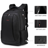 Tigernu Anti Theft Nylon 27L Men 15.6 inch Laptop Backpack