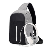 Hacmpoehue Single Shoulder  Anti-theft Backpack