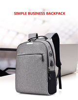 Anti-theft USB Charging Business Backpack With Password Lock