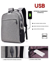 Anti-theft USB Charging Business Backpack With Password Lock