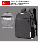 Anti-theft USB Charging Business Backpack With Password Lock