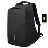 KAKA 2019 Fashion USB Charging Anti theft Backpack