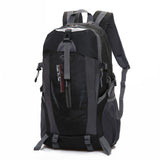 Waterproof Durable Male Nylon Black Backpack