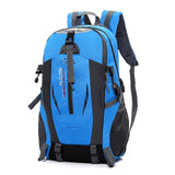 Waterproof Durable Male Nylon Black Backpack