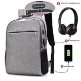 Anti-theft USB Charging Business Backpack With Password Lock