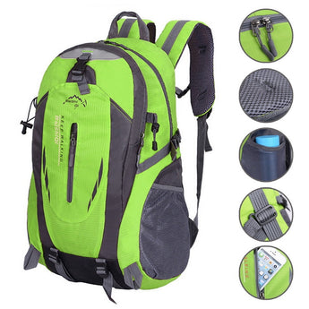 Escolar Waterproof Backpack For Men | Multipurpose Use | Hiking Travel Outdoor Sports |