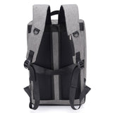 Fashion men 15.6 inch usb charging anti theft business laptop backpack