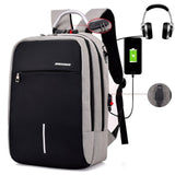 Water Resistant Anti-theft Business Laptop Backpack with USB Charging Port & Lock