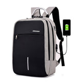 Anti Theft Backpack with Customs Lock,USB Charger, Music