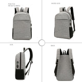 Teenagers Multi-functional Anti-theft Laptop Backpacks