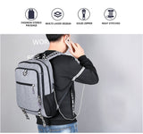 Arsmundi Multi-function 16 Inch USB Charging Laptop Backpacks