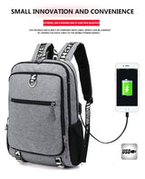 Arsmundi Multi-function 16 Inch USB Charging Laptop Backpacks