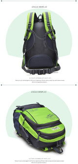 Mountaineering Multi-function Rucksack Trekking Nylon Backpack