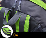 Mountaineering Multi-function Rucksack Trekking Nylon Backpack